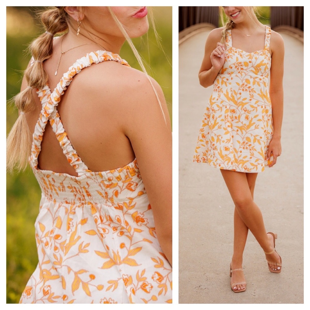 Maeve Anthropologie Smocked Sundress